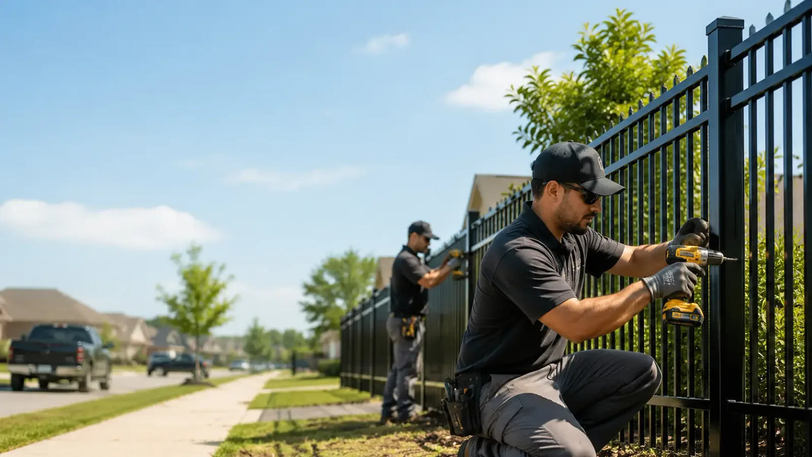 Metal Fence Installation in Monterey, VA